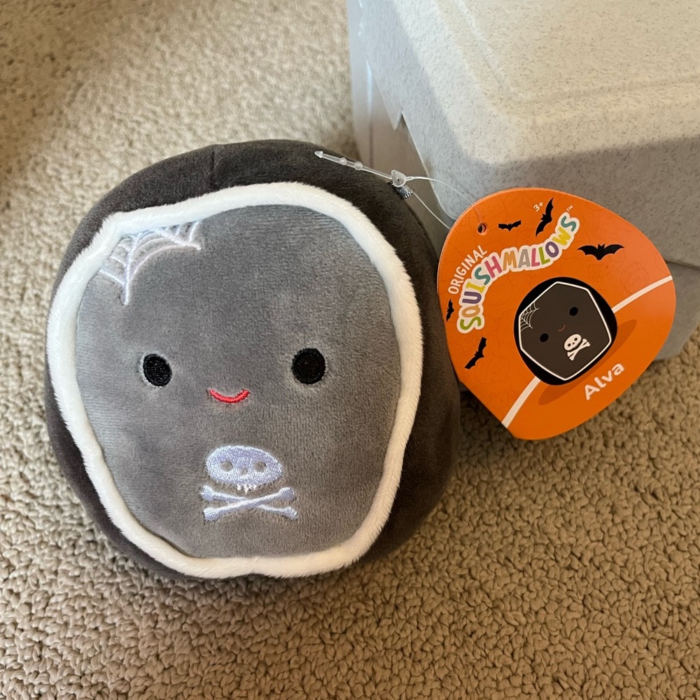 New with tags Alva Squishmallow. 5 inches